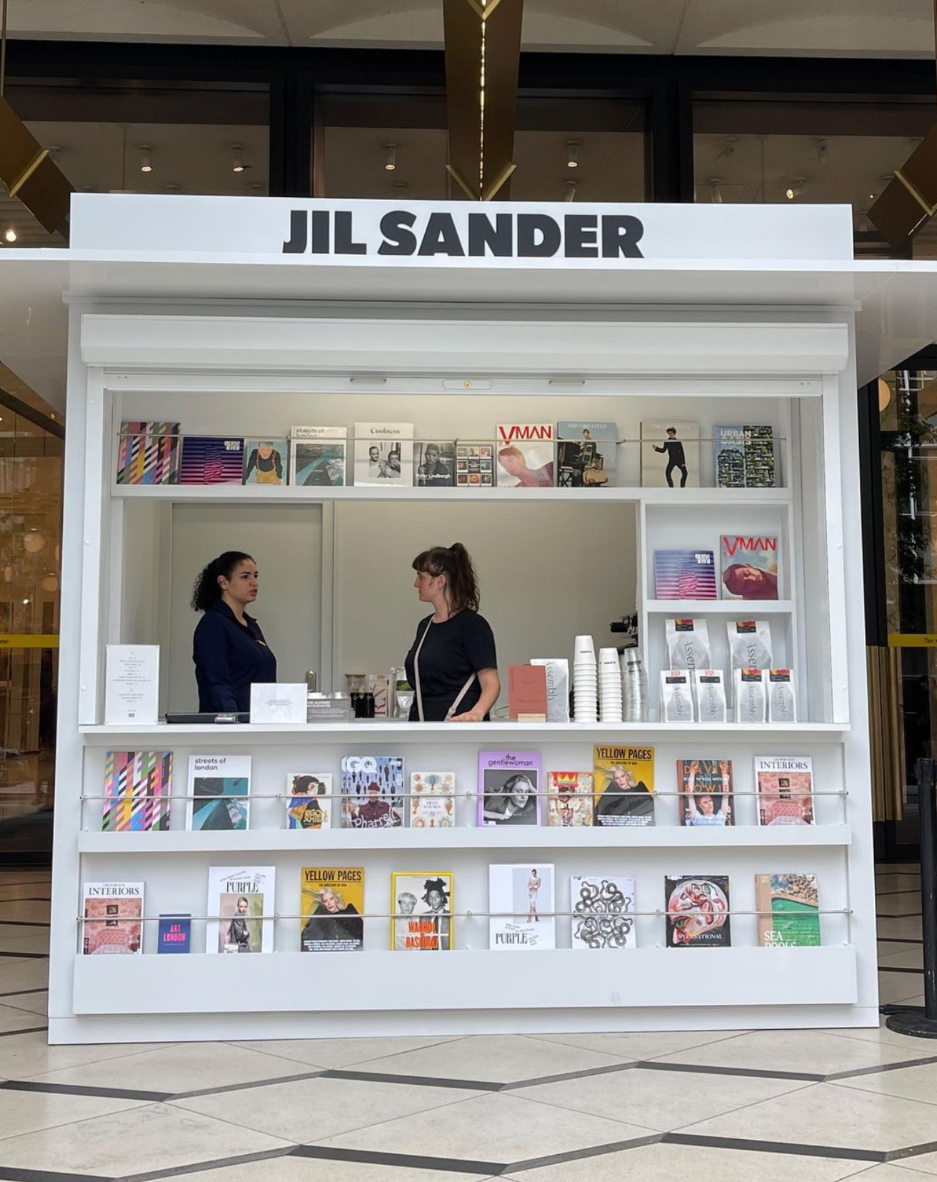 La Pop up del Quiosco de Jil Sander.