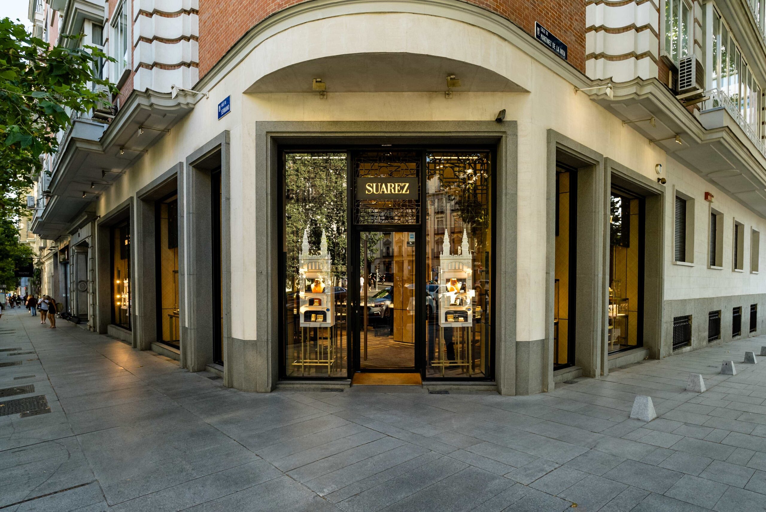 Fachada de tienda, Joyería Suarez.